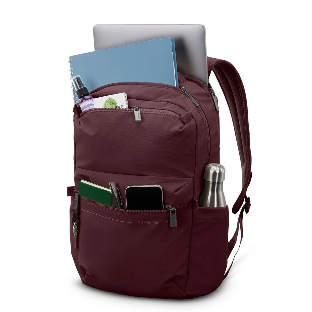 Samsonite Better Than Basic Backpack Men's Maroon Backpack Merlot bag